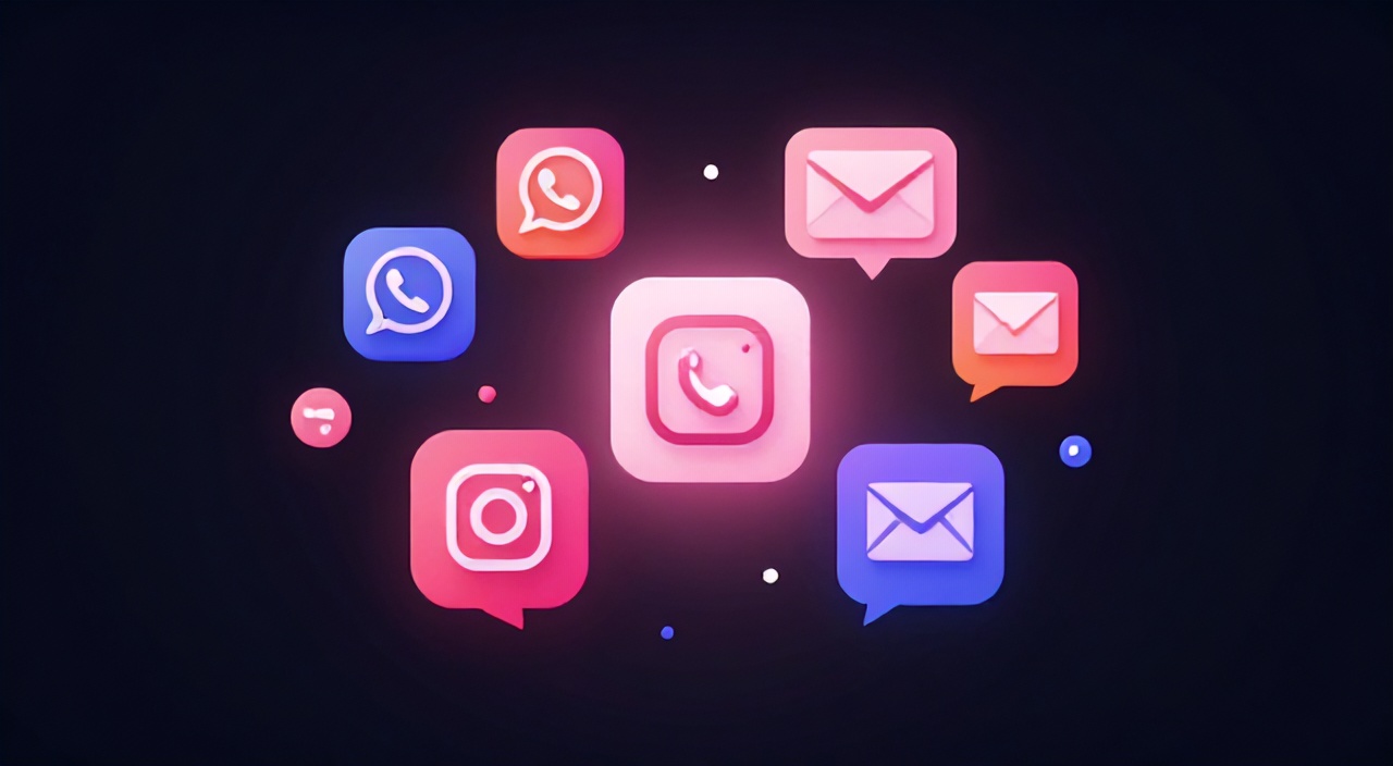 Omnichannel de verdade: WhatsApp, Instagram, e-mail e site no mesmo CRM